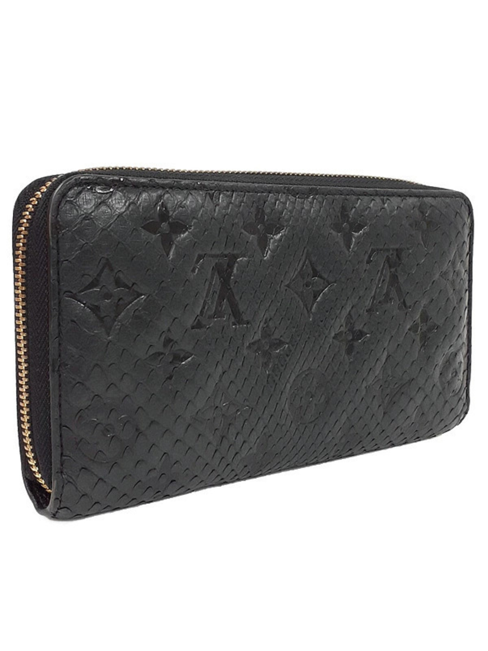 Louis Vuitton Monogram Python Zippy Wallet Round Zipper Long - Picture 2 of 5